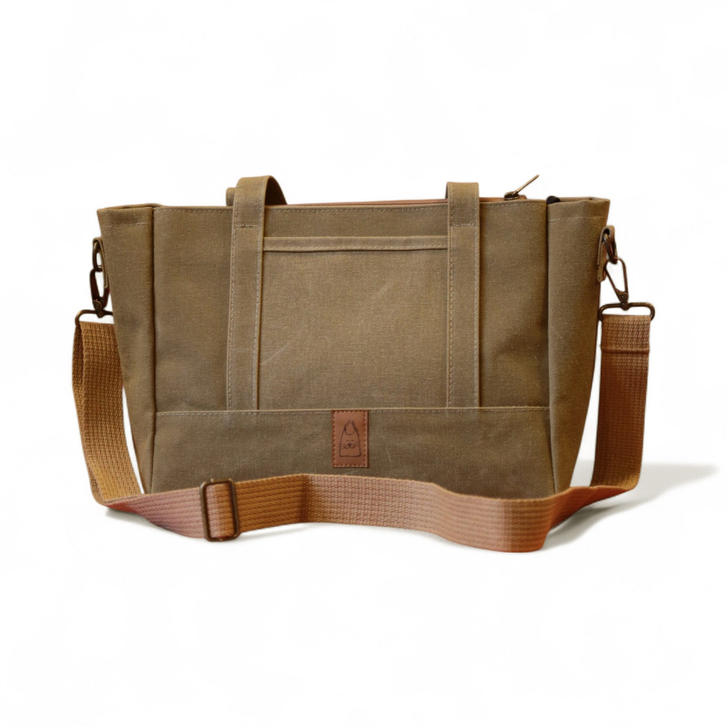 Büyük Boy Camel Tote Çanta