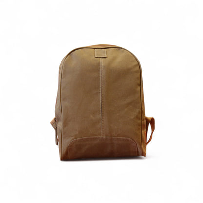 Fermuarlı Camel Sırt Çantası