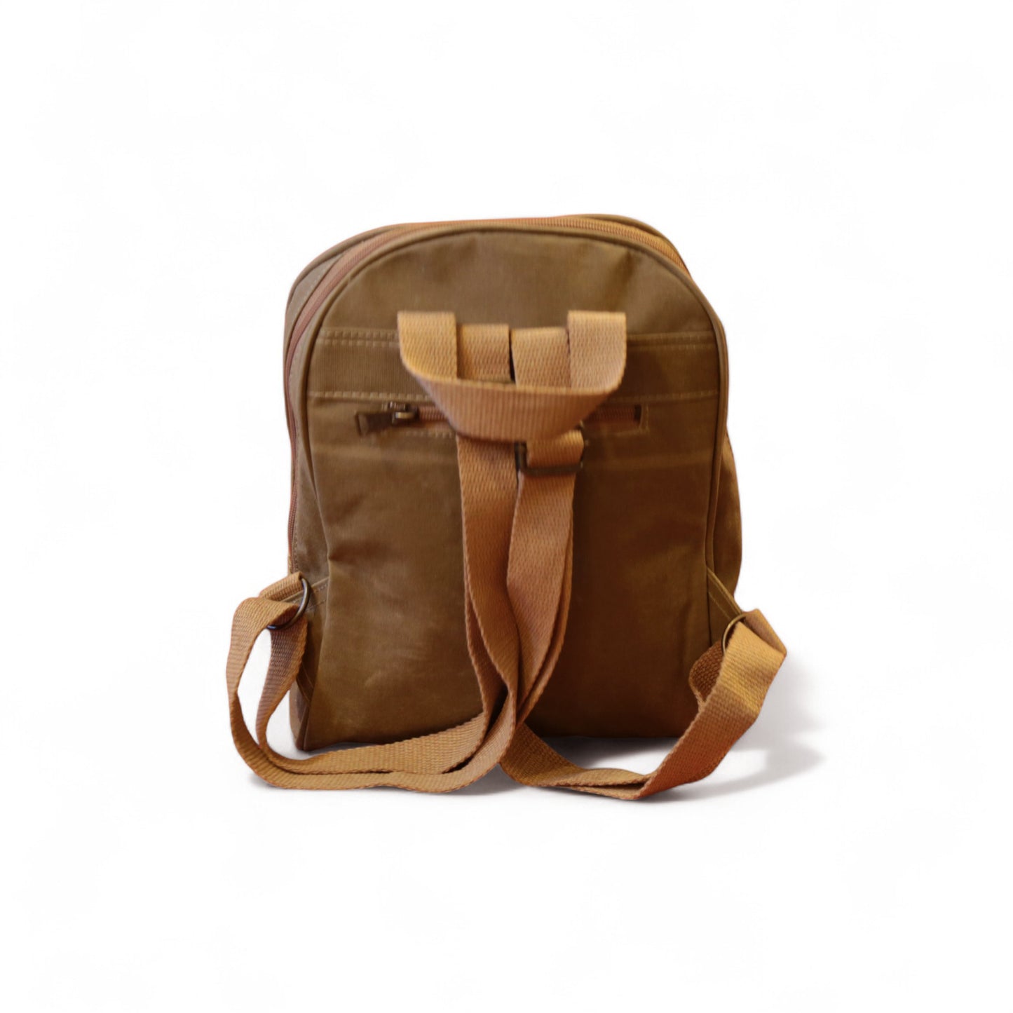 Fermuarlı Camel Sırt Çantası