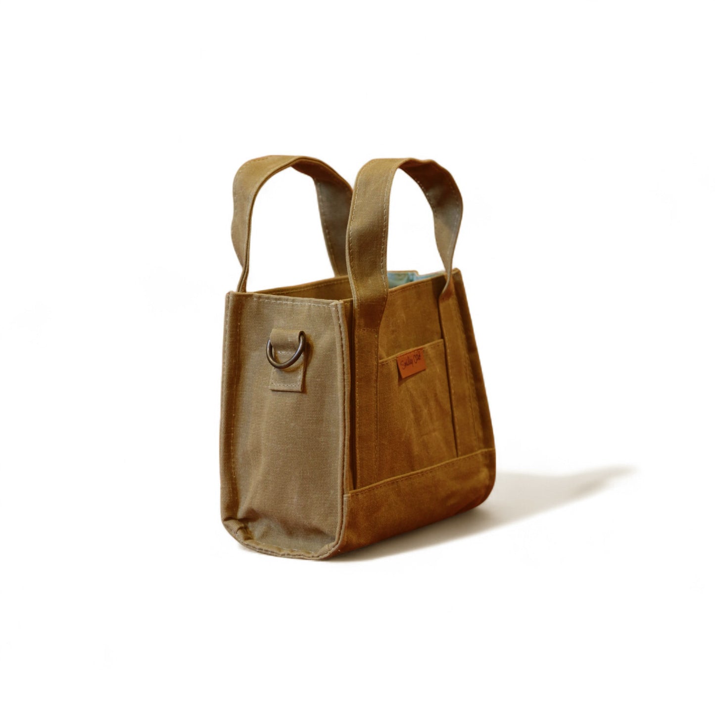 Küçük Boy Camel Tote Çanta