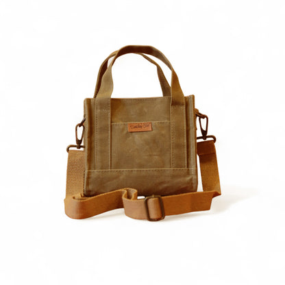 Küçük Boy Camel Tote Çanta