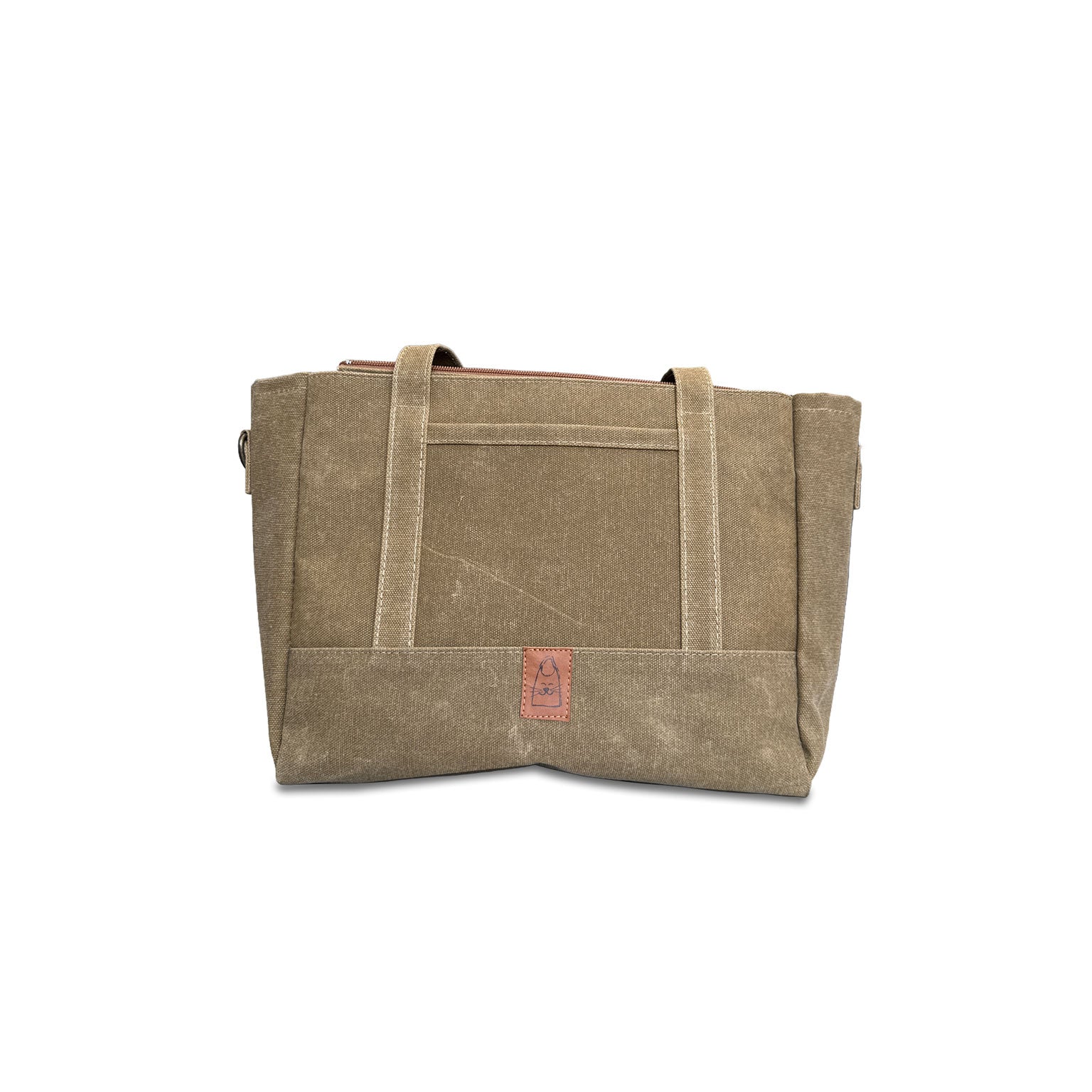 Büyük Boy Karamel Tote Çanta