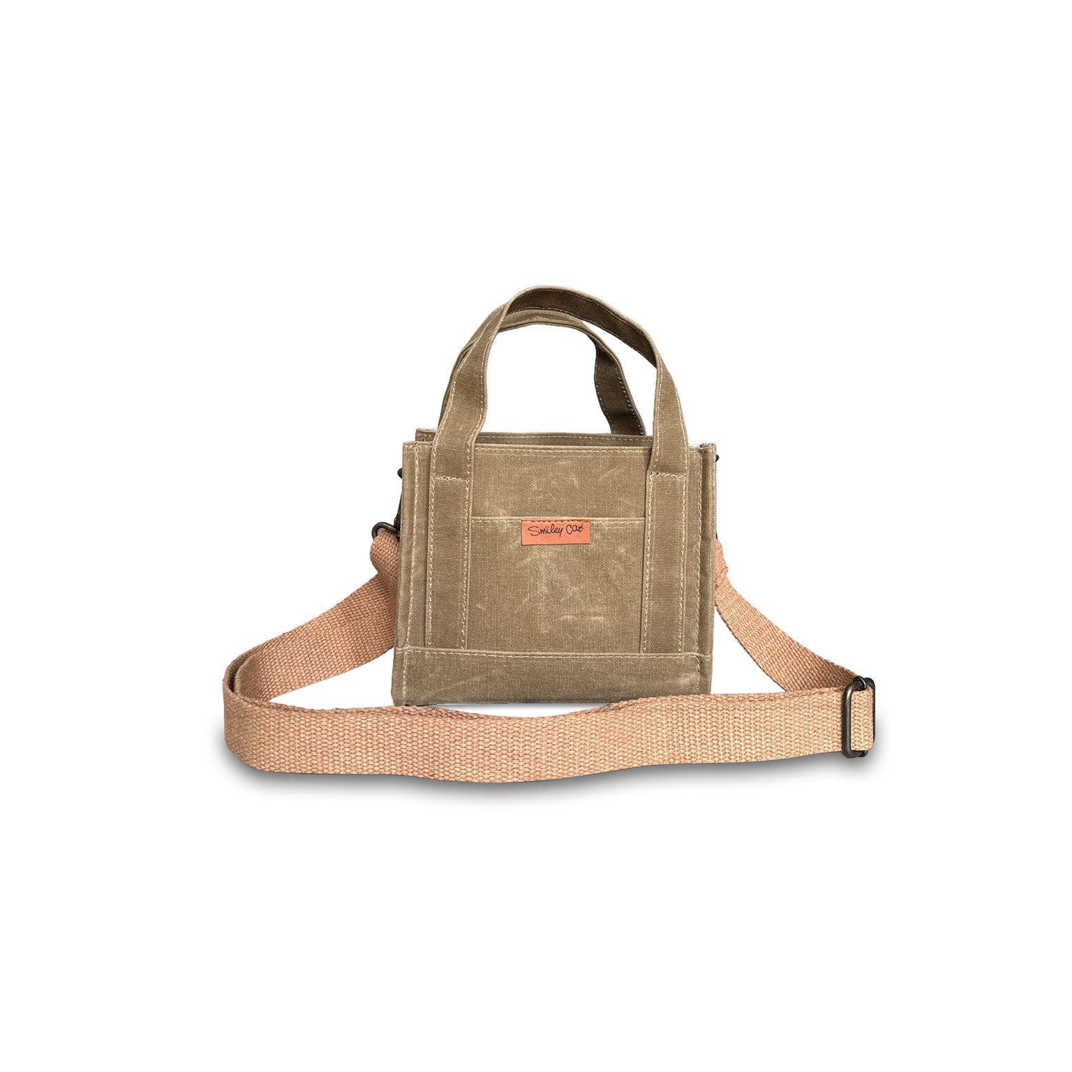 Küçük Boy Karamel Tote Çanta