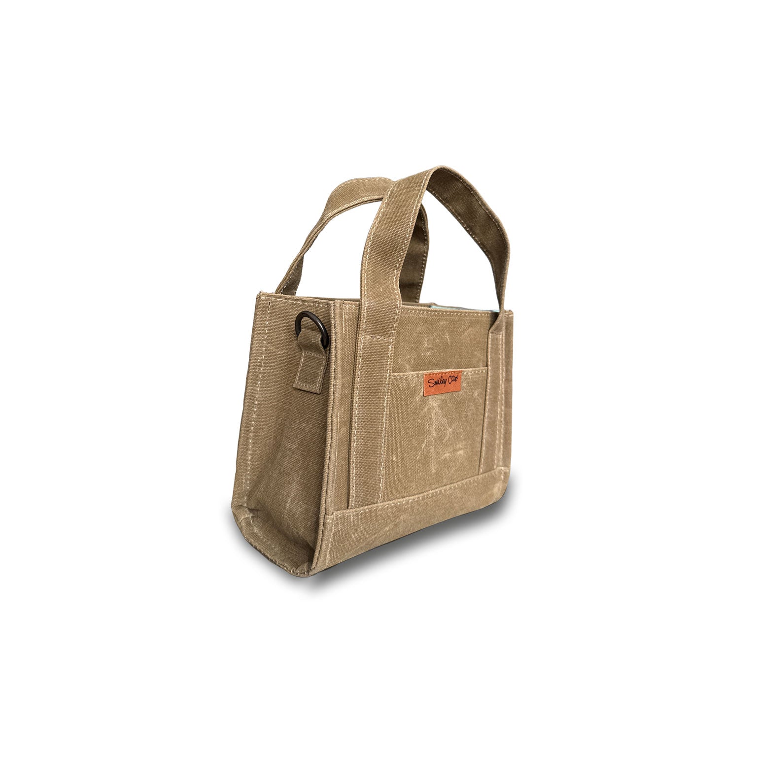 Küçük Boy Karamel Tote Çanta