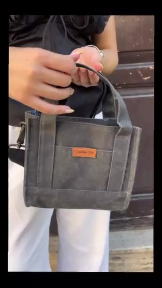 Küçük Boy Siyah Tote Çanta